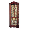 Howard Miller Jamestown corner curio cabinet